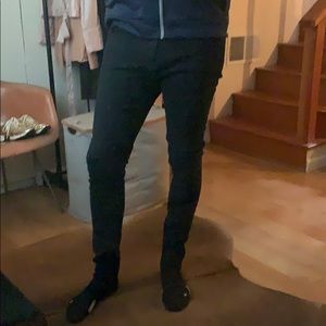 Top man spray on skinny jeans